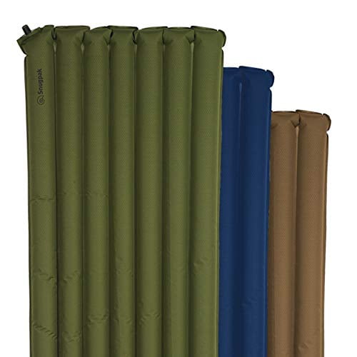 Olive Snugpak Elite Oversized Self Inflating Mat with Built In Pillow and Non-Slip Bottom Olive Snugpak Elite Oversized Self Inflating Mat with Built In Pillow and Non-Slip Bottom